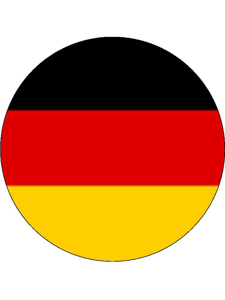 Germany Edible Cake & Cupcake Toppers