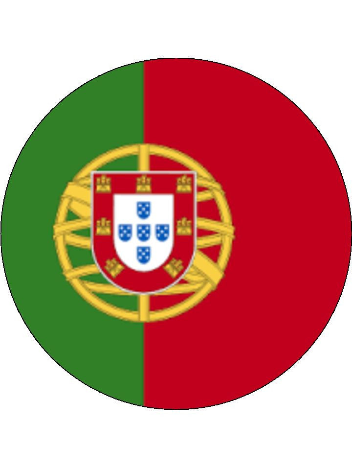Portugal Edible Cake & Cupcake Toppers