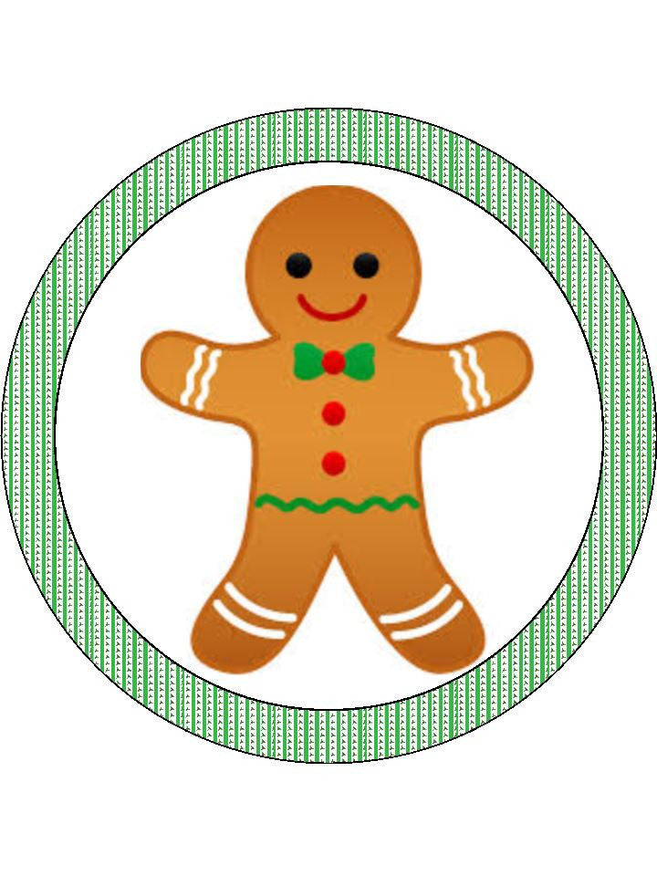 Christmas Gingerbread Man (click for other sizes)