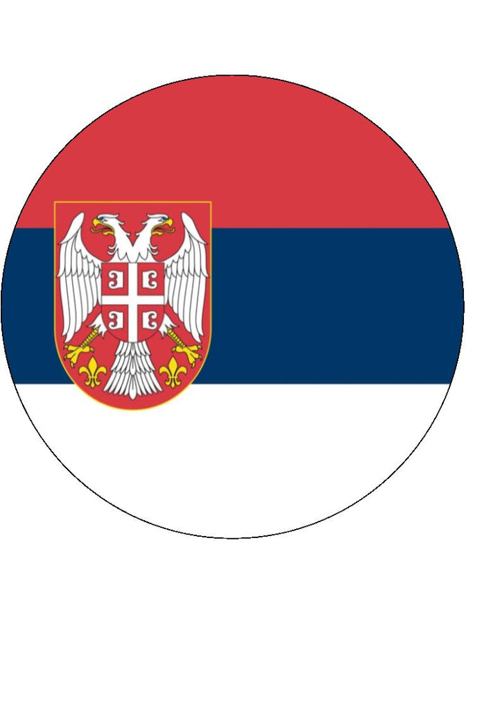 Serbia Cake Toppers