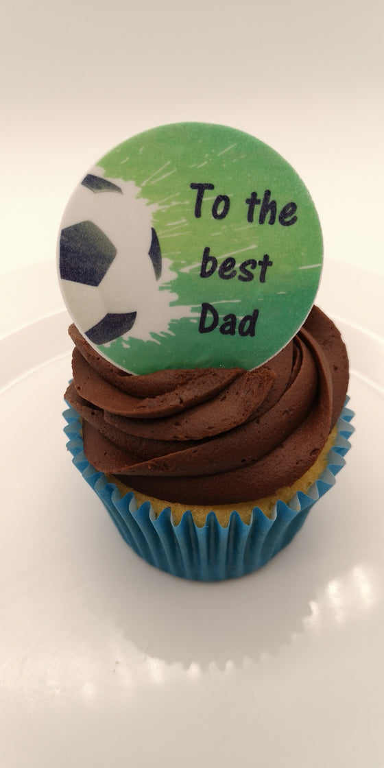 Father's Day - Design 12 - edible cake/cupcake toppers