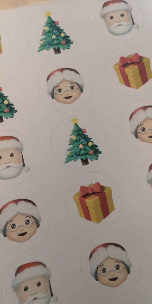 Christmas Mix 2 - cupcake toppers