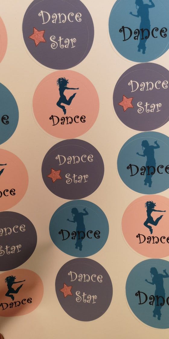 Dance Cupcake Toppers
