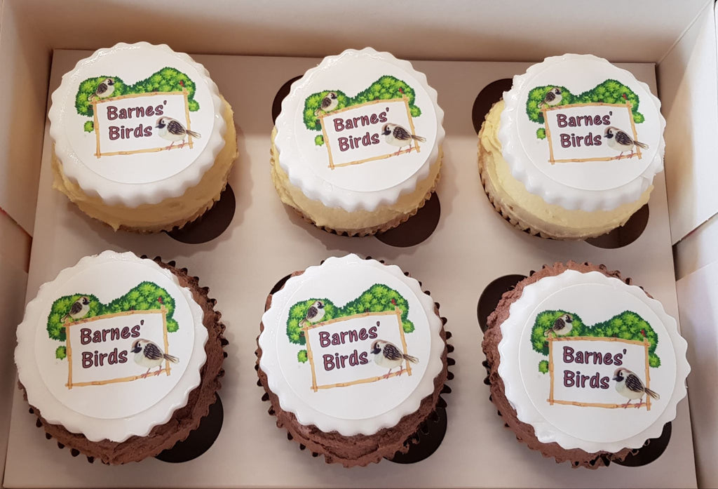 Bird - edible cake & cupcake toppers - personalised