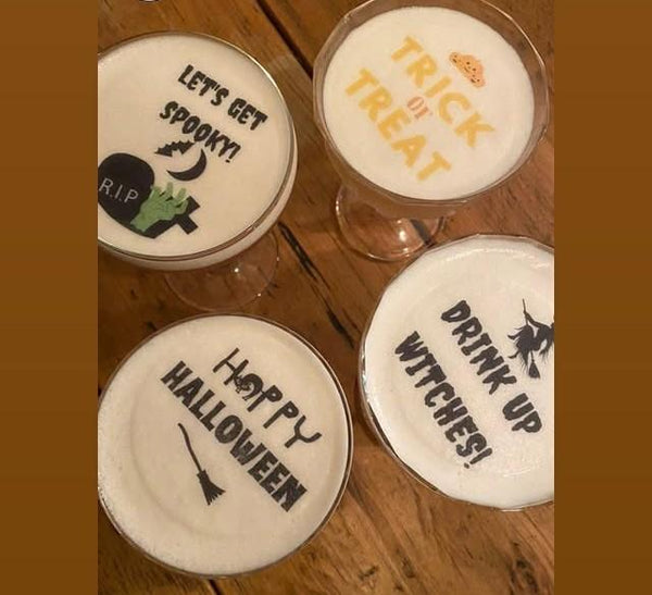 Halloween Edible Cocktail Toppers