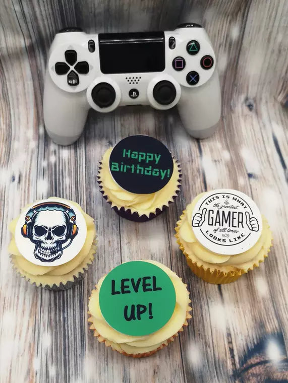 Gaming Themed Cake Toppers